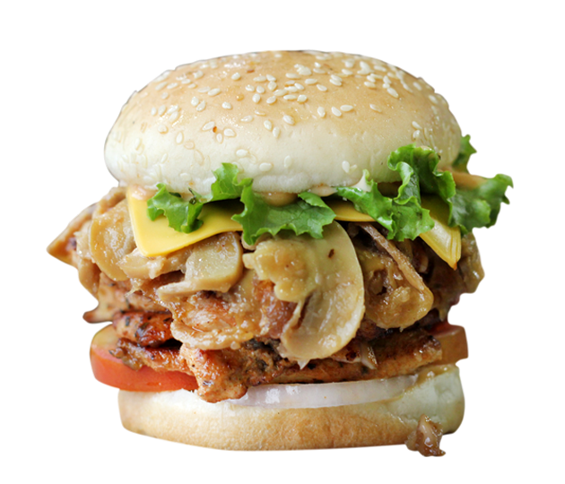 Mushroom Thrill Burger