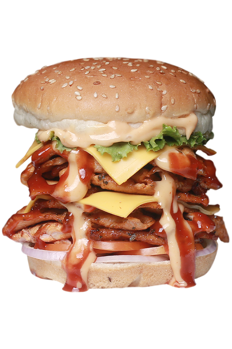 Twin Cheese & Patty Burger